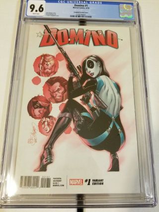Domino 1 Cgc 9.  6 J Scott Campbell Variant Tough To Get In Higher Grade Rare