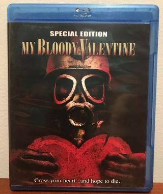 My Bloody Valentine Bluray 1981 Oop Rare Horror Slasher