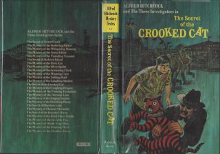 Three Investigators 13 Secret Of The Crooked Cat Hc Rare Glossy N - Fine