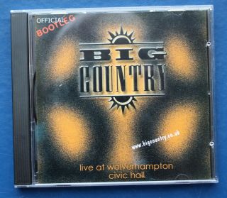 Big Country - Live At Wolverhampton - 1994 - Rare Fan Club Cd