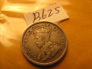 Canada 1912 5 Cent Rare Silver Coin Id B625.
