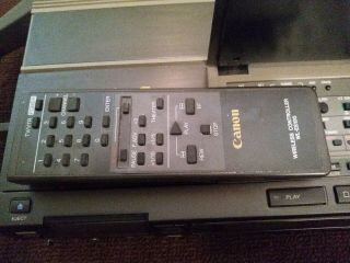 Canovision 8mm Video Cassette Recorder ES 100 very rare and in great shape 6