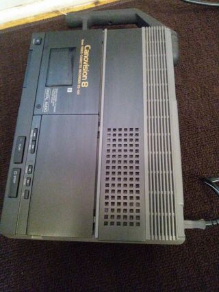 Canovision 8mm Video Cassette Recorder ES 100 very rare and in great shape 8