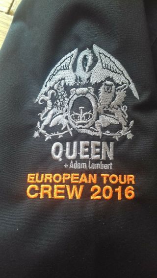 Queen 2016 European Tour Helly Hansen Crew Jacket -,  rare. 3