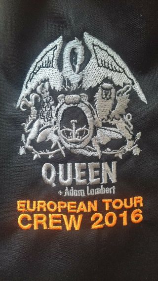 Queen 2016 European Tour Helly Hansen Crew Jacket -,  rare. 8