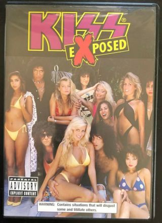 Kiss Exposed Dvd Rare 1987 Gene Simmons Paul Stanley Deuce