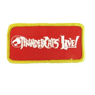 Thundercats Live Souvenir Patch From 1980 
