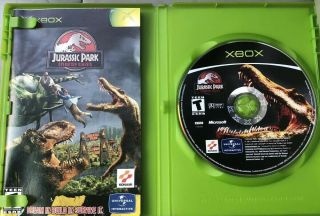 Jurassic Park: Operation Genesis (microsoft Xbox,  2003) Cib Rare