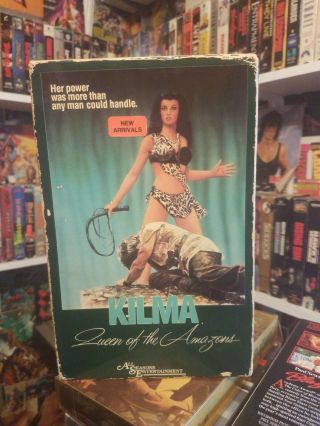 Kilma Queen Of The Amazons Rare Adventure Vhs 1975 Blanca Estrada Big Box 70s