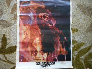 Parliament Funkadelic George Clinton Poster 1978 17 " X 22 " Very Rare