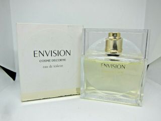 Rare Cosme Decorte Envision 50 Ml Toilette Edt Perfume Japan Made 18dec34 - T