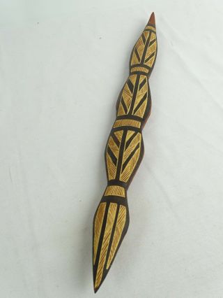 Rare Tiwi Islands Aboriginal Snake Totem ornate carving Australia c1970s 2