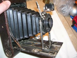 Vintage Antique Seneca No.  3 Folding Camera RARE 2