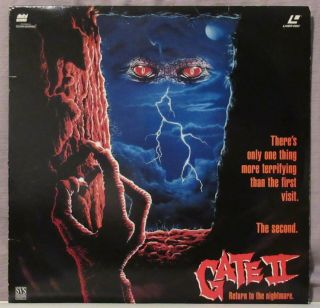 Gate Ii Return To The Nightmare Laserdisc Very Rare