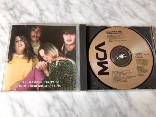 The Mamas & The Papas 16 Of Their Greatest Hits Cd 1986 Japan Rare Steve Hoffman