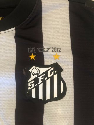 RARE Nike Santos Player Issue Away Jersey / Shirt 2012 - 13 ‘NEYMAR JR 11’ 4
