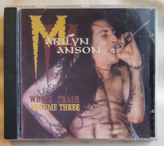 Marilyn Manson White Trash Volume Three 3 Import Cd Mr Manson 