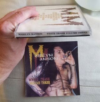 MARILYN MANSON White Trash Volume Three 3 import CD Mr Manson ' s Home Demos Rare 3