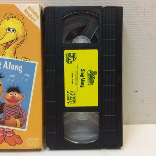 RARE‼ HTF‼ My Sesame Street Home Video SING ALONG VHS Video Tape 2