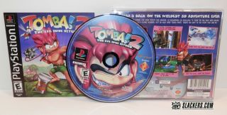 Tomba 2 The Evil Swine Return (sony Playstation 1 2000) Rare Complete Psx Ps1