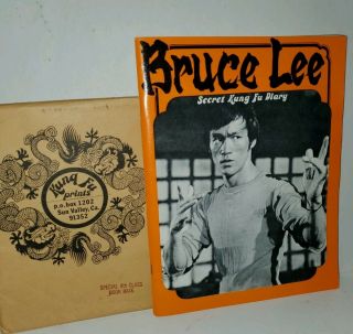 Bruce Lee; Secret Kung Fu Diary,  Extremely Rare,  Hard To Find,  Hong Kong,