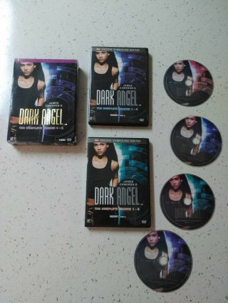 Dark Angel - Season 1 And 2 Dvd Complete 4 Disc.  Rare.