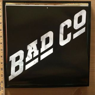 Bad Company / Calendar Art Framed Paul Rodgers Rare Rhino Artwork
