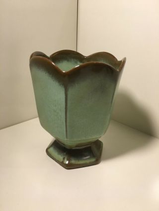 Frankoma Pottery Rare Vase G5 - Prairie Green