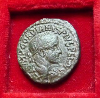 Gordian Iii.  (238 - 244) Deultum In Thrace Apollo Unlisted Ex.  Rare Vf