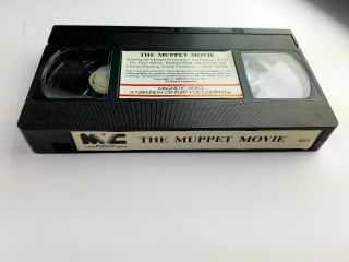 Rare The Muppet Movie (VHS) First Release,  1980,  Collectors Item 4