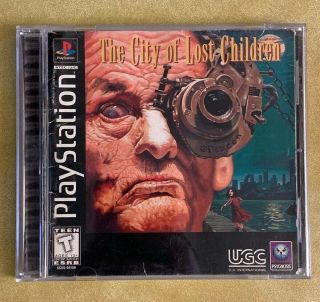 The City Of Lost Children Ps1 (playstation 1,  1997) Rare Complete
