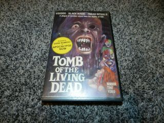 Rare Horror Vhs Tomb Of The Living Dead By Eddie Romero Horror Time Video