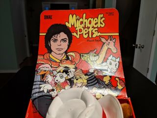 Ideal 1987 Michaels Pets Plush Toys 