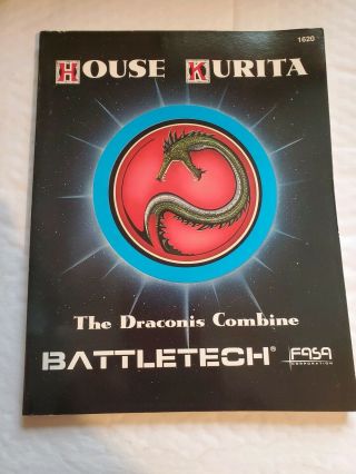 Fasa - Battletech - House Kurita - The Draconis Combine 1987 Rare 1620