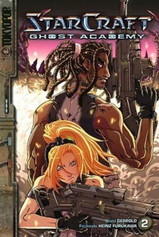 Starcraft Ghost Academy Vol 2 Gerrold David Rare Oop Ac Manga Graphic Novel