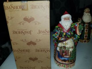 Jim Shore Heartwood Creek 4013891 ‘deck The Halls With Boughs Of Holly’ Rare