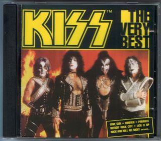 Kiss - The Very Best - Rare Unique Bulgarian Silver Disc