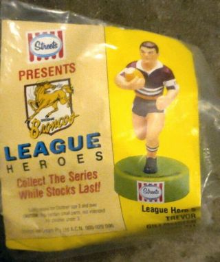 League Heroes By Streets,  Broncos,  Nrl,  Rare Collectible Figurines