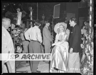 Rare 1940s 4x5 Negative Movie Tv Comedian Actress Betty Hutton 07