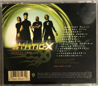 Static - x Shadow Zone Rare Promo CD Signed Autographed Wayne Static 8