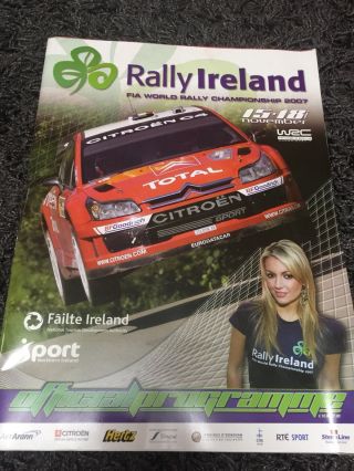 Rare Rally Ireland Fia Wrc 2007 15 - 18 November Official Programme