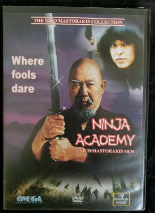 Ninja Academy (dvd,  2003) Gerald Okamura Kelly Randal Rare Oop 100 Guaranteed