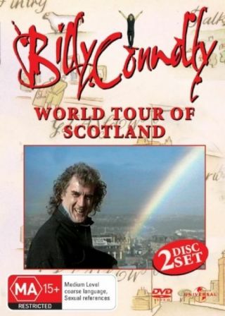 Billy Connolly World Tour Of Scotland Dvd 2 Disc Set - 3 Hours Rare Region 4