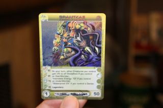 Chaotic Mipedian Card Grantkae Mipedian General Holo Holographic Card Rare