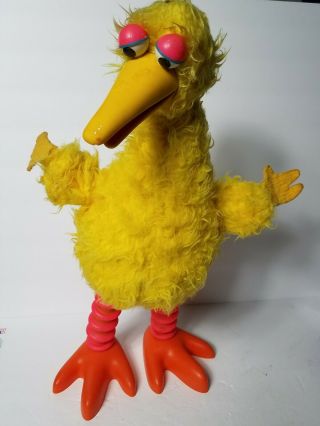 Vintage 1971 Sesame Street " Big Bird Puppet " Muppets Jim Henson Rare Htf