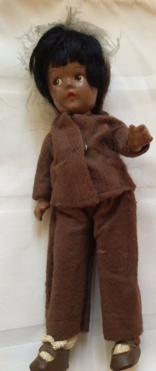 Rare Vintage Madame Alexander 9” Eskimo Doll Pre - 1947