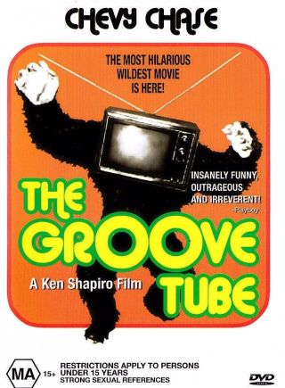 The Groove Tube Dvd - Chevy Chase Movie 1974 - Region 4 Australian Release Rare