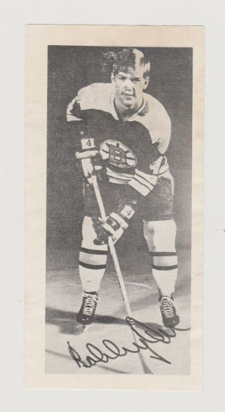 Vintage 1972 NHL Boston Bruins Bobby Orr Fan Club Autograph Letter & Print Rare 2