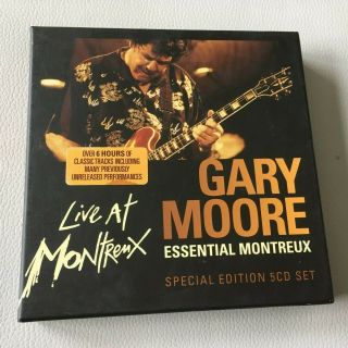 Gary Moore - Essential Montreux - Special Edition 5 X Cd Set - Rare
