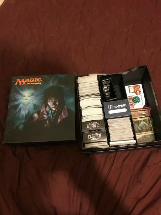 Over 1000 Magic The Gathering Cards,  A Playing Mat And Holder,  And 9 Holographic